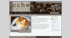 Desktop Screenshot of echocoffee.com