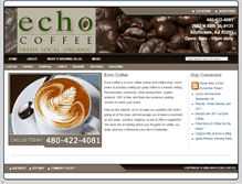 Tablet Screenshot of echocoffee.com